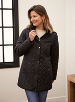 Manteau matelassé en duvet végane