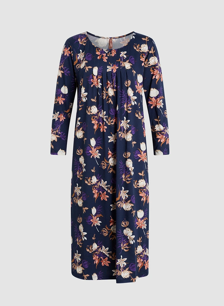 Floral Print Nightgown