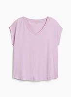 Solid Cotton Modal Tee