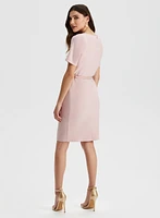 Belted Sheath Dress