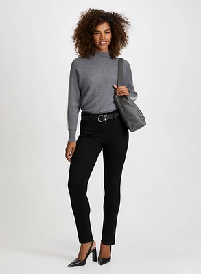 Ottoman Sweater & Straight Leg Jeans