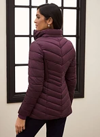 Quilted Vegan Down Coat