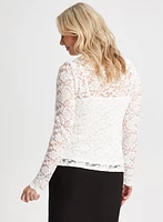 Long Sleeve Lace Top