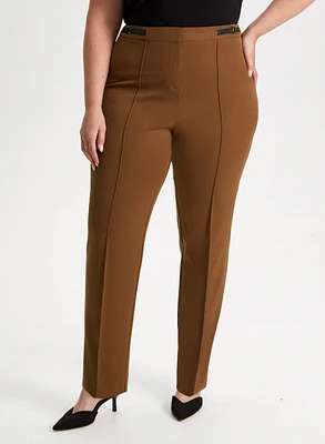 Pantalon coupe Signature à jambe large