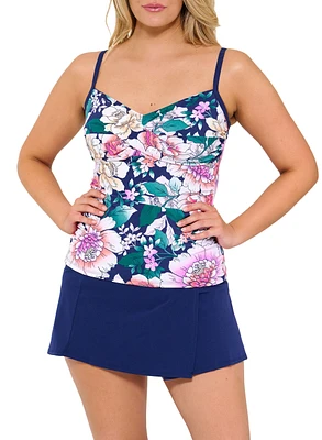 Christina - Floral Two-Piece Swimsuit