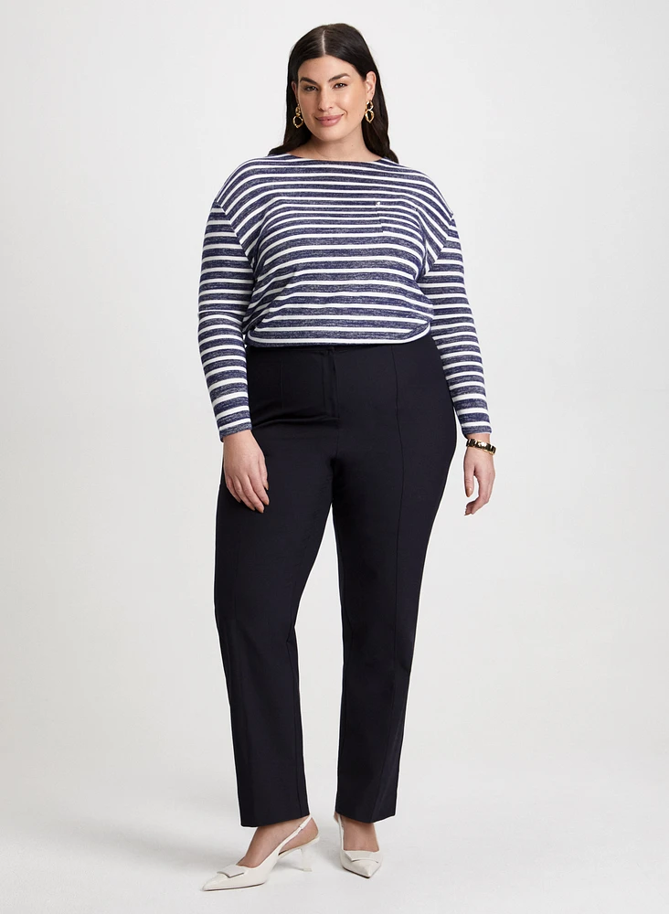 Striped Top & Signature Fit Pants