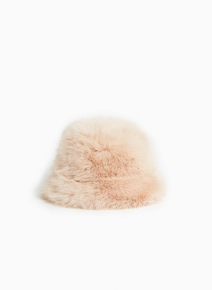 Vegan Fur Bucket Hat