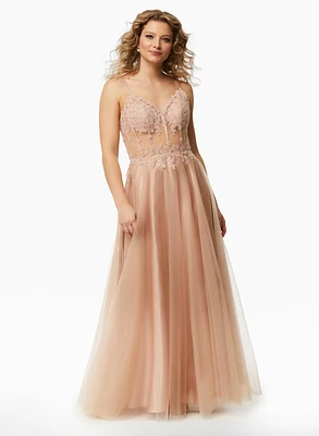 Sweetheart Neck Ball Gown