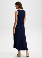 V-Neck Maxi Dress