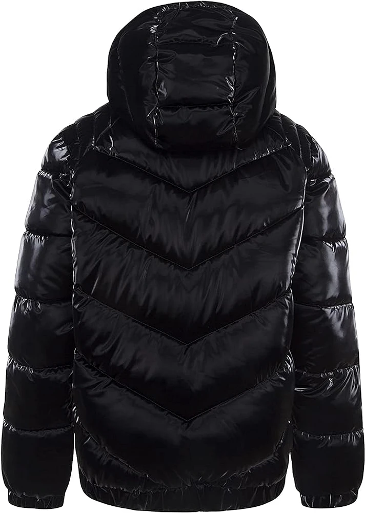 JORDAN Shiny Chevron Quitling Jacket (Filles)