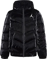 JORDAN Shiny Chevron Quitling Jacket (Filles)