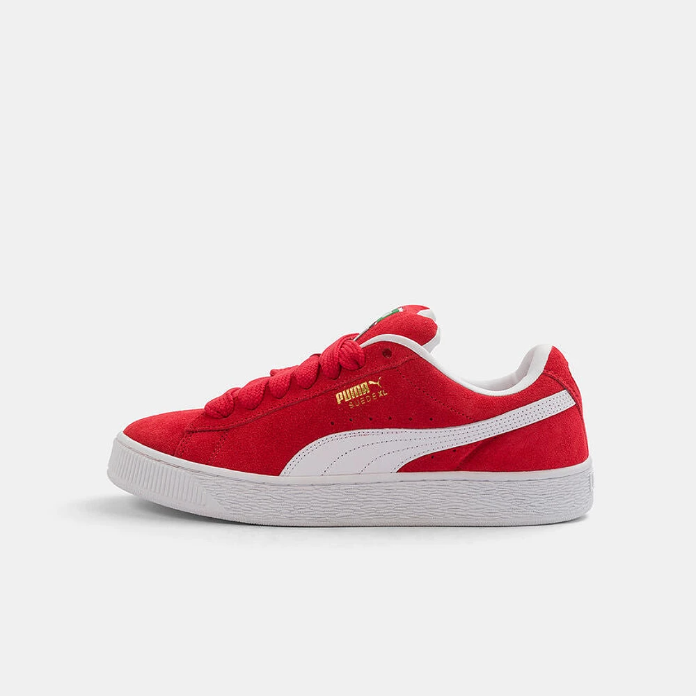 Puma - Men's Suede Classic XXI High Risk Red and White