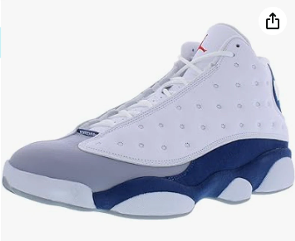 JORDAN 13 WHITE BLUE