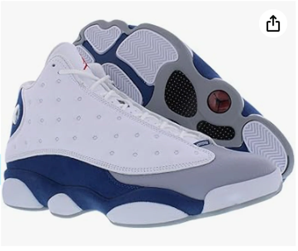 JORDAN 13 WHITE BLUE