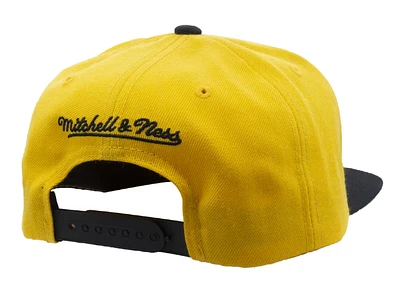 Men's Calgary Flames Mitchell & Ness Yellow Stallion Snapback Hat