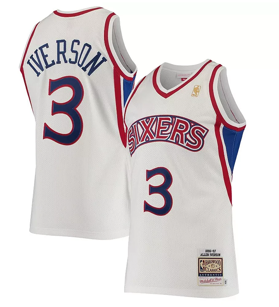 Allen Iverson 96-97 mitchell and ness philadelphia 76ers unisex jersey