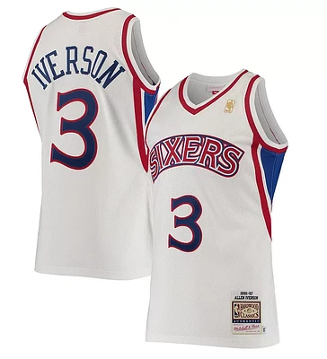 Allen Iverson 96-97 mitchell and ness philadelphia 76ers unisex  jersey
