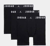 Flight Cotton 3 Pack Mens Boxers (Black)