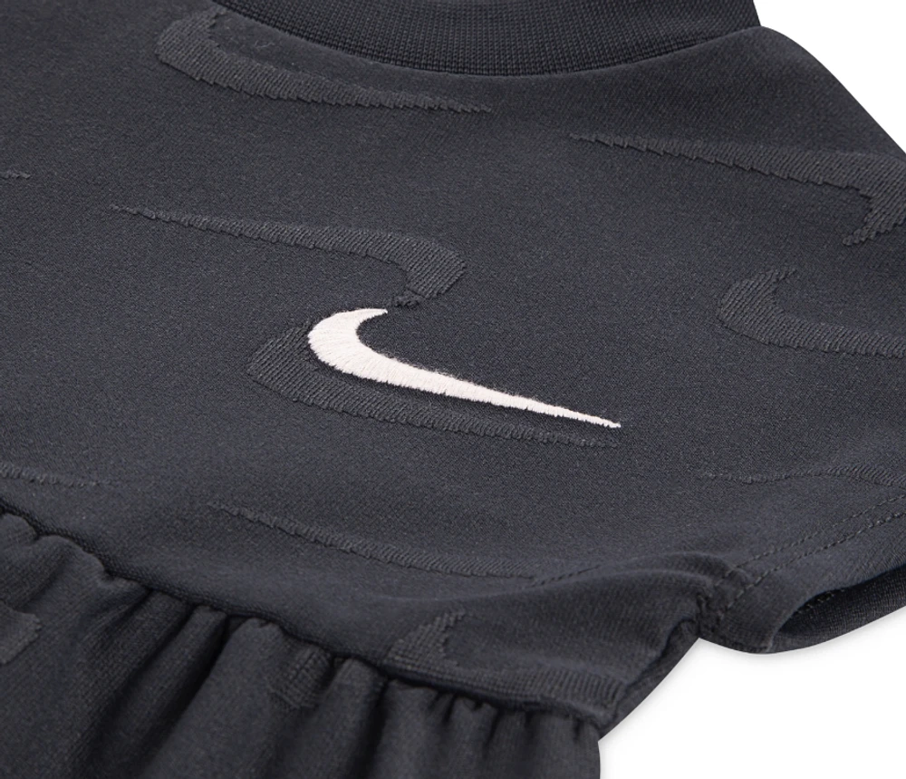 NIKE INFANT SWOOSH MOTION JUMPSUIT 'DARK GREY'