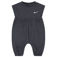 NIKE INFANT SWOOSH MOTION JUMPSUIT 'DARK GREY'