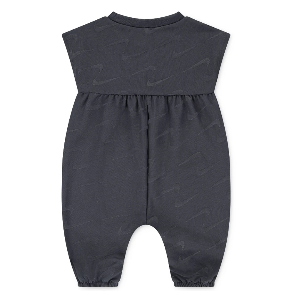 NIKE INFANT SWOOSH MOTION JUMPSUIT 'DARK GREY'