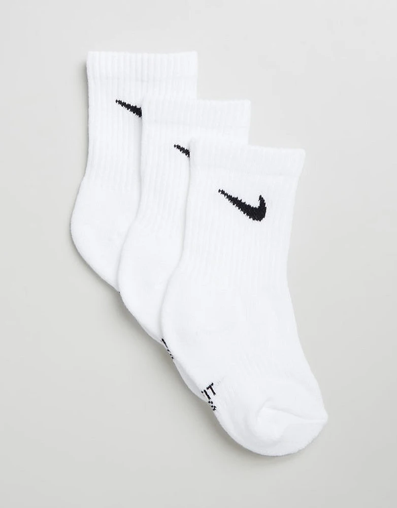 3-Pack Dri-Fit Performance Basic Crew Socks - Kids by Nike Online