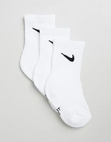 3-Pack Dri-Fit Performance Basic Crew Socks - Kids by Nike Online