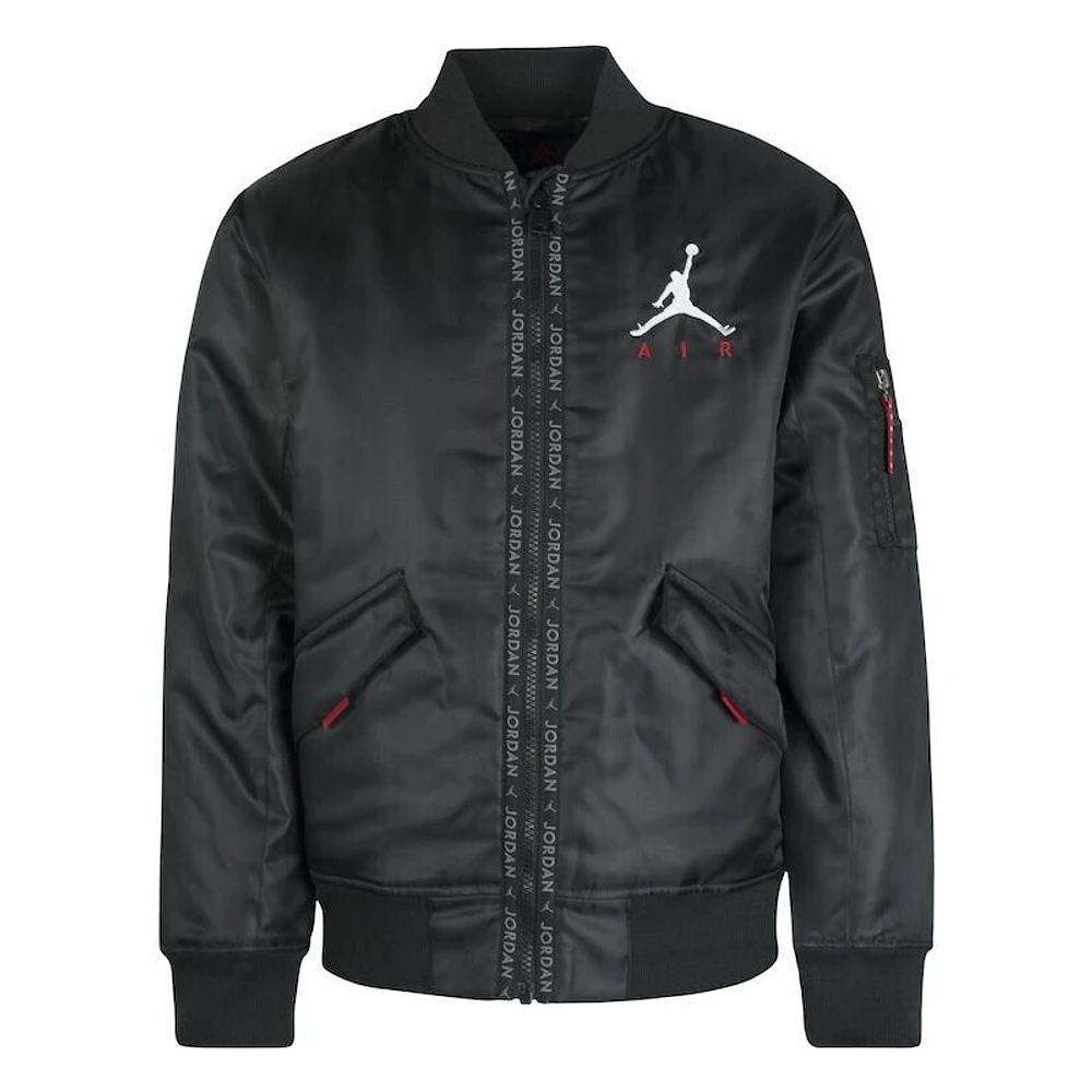 Jordan Big Kids' Bomber Jacket Black