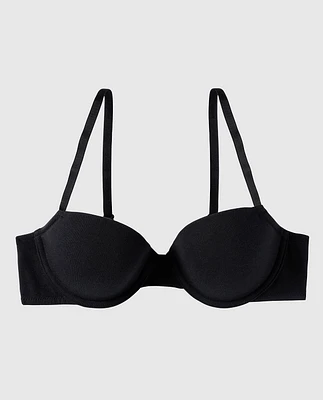 Smooth Cotton Lightly Lined Demi Bra