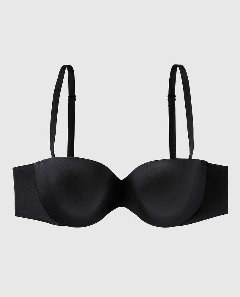 Strapless Lightly Lined Bra Black