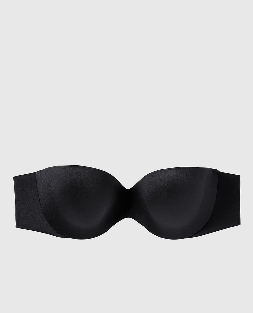 Strapless Lightly Lined Bra Black