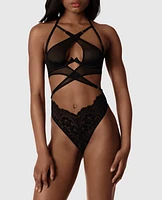 Unlined Wrapping Bodysuit