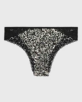 Culotte Cheeky avec bordure en dentelle