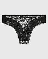 Culotte Cheeky avec bordure en dentelle