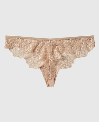 Lace Thong Panty