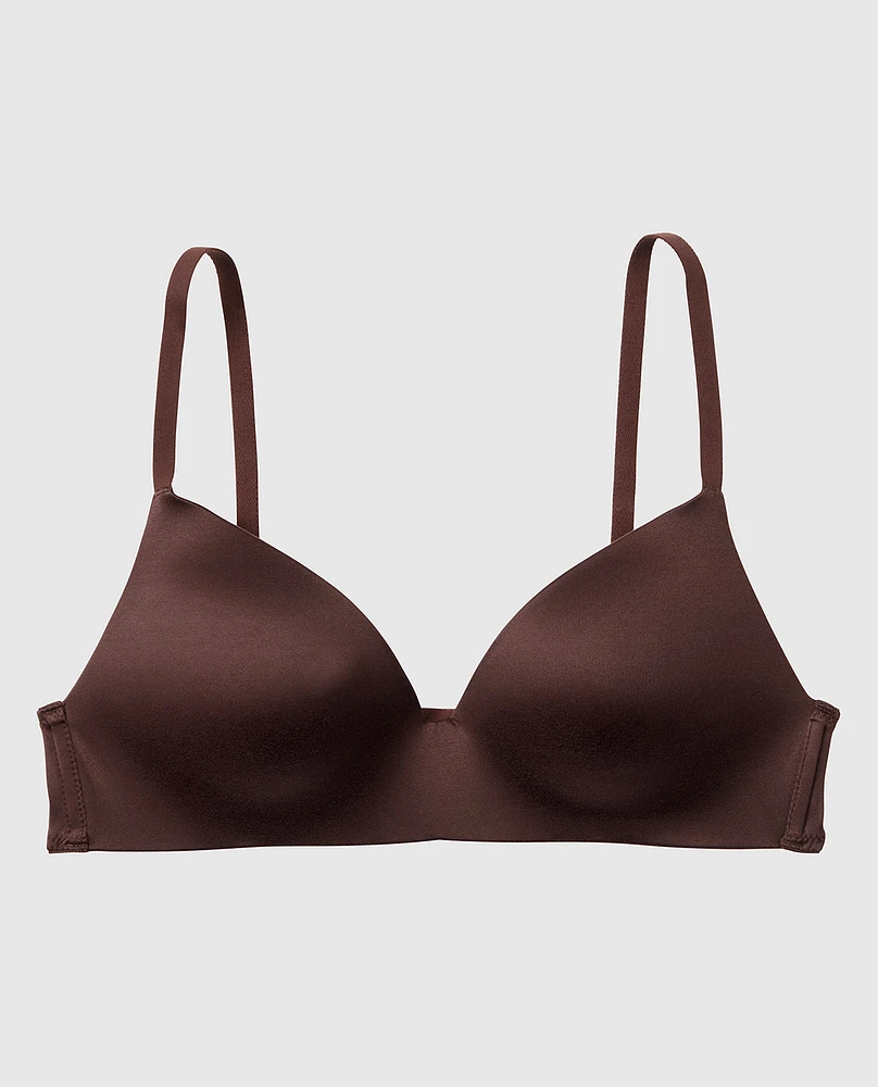 Soutien-gorge sans armature légèrement pigeonnant