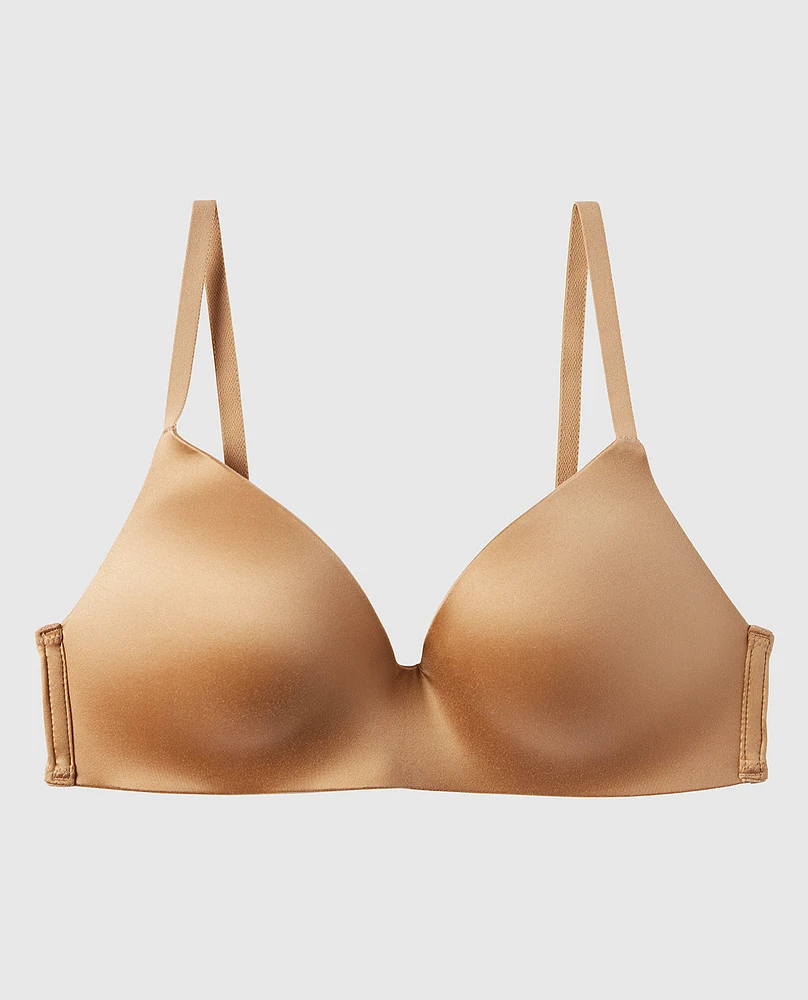 Soutien-gorge sans armature légèrement pigeonnant