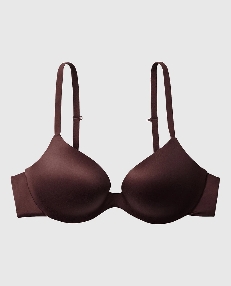 Comfort Push Up Bra Rich Mocha