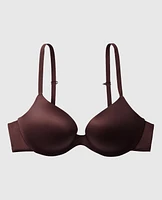 Soutien-gorge pigeonnant Édition confort riche moka