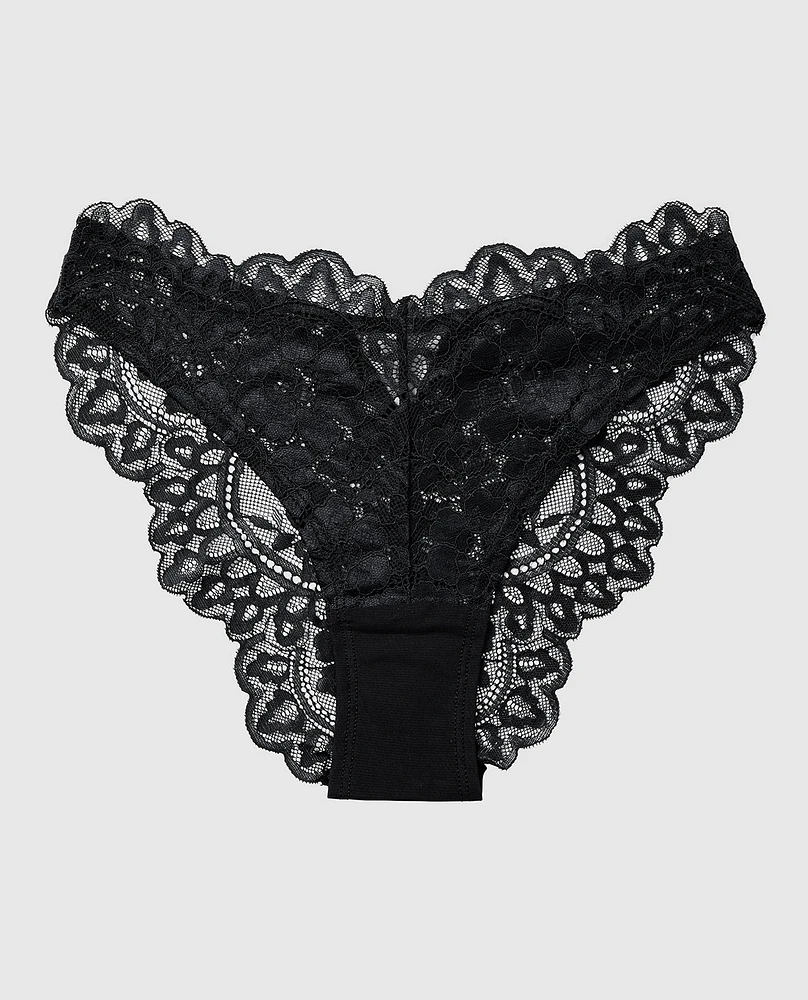 Lace High Leg Cheeky Panty