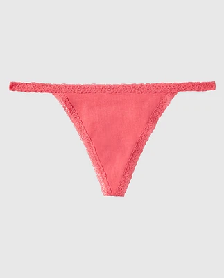 Remix Cotton G-String Panty