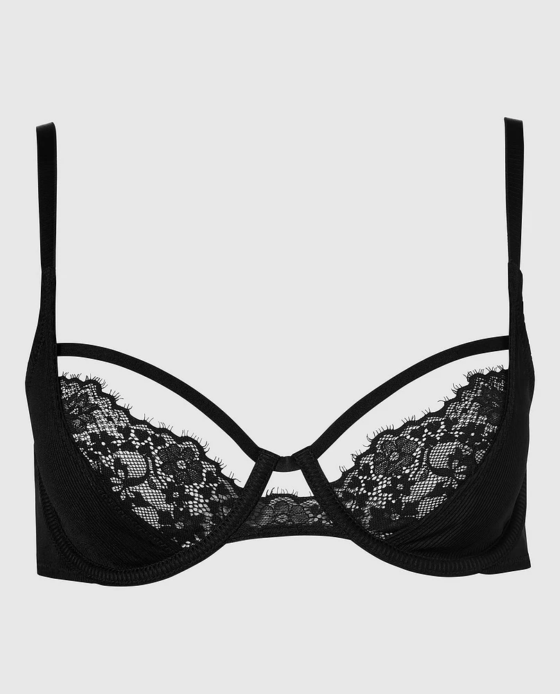 Unlined Lace Bra