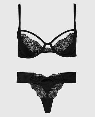 Unlined Lace Bra