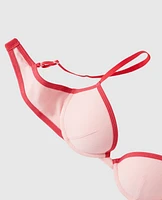 Soutien-gorge pigeonnant en doux coton