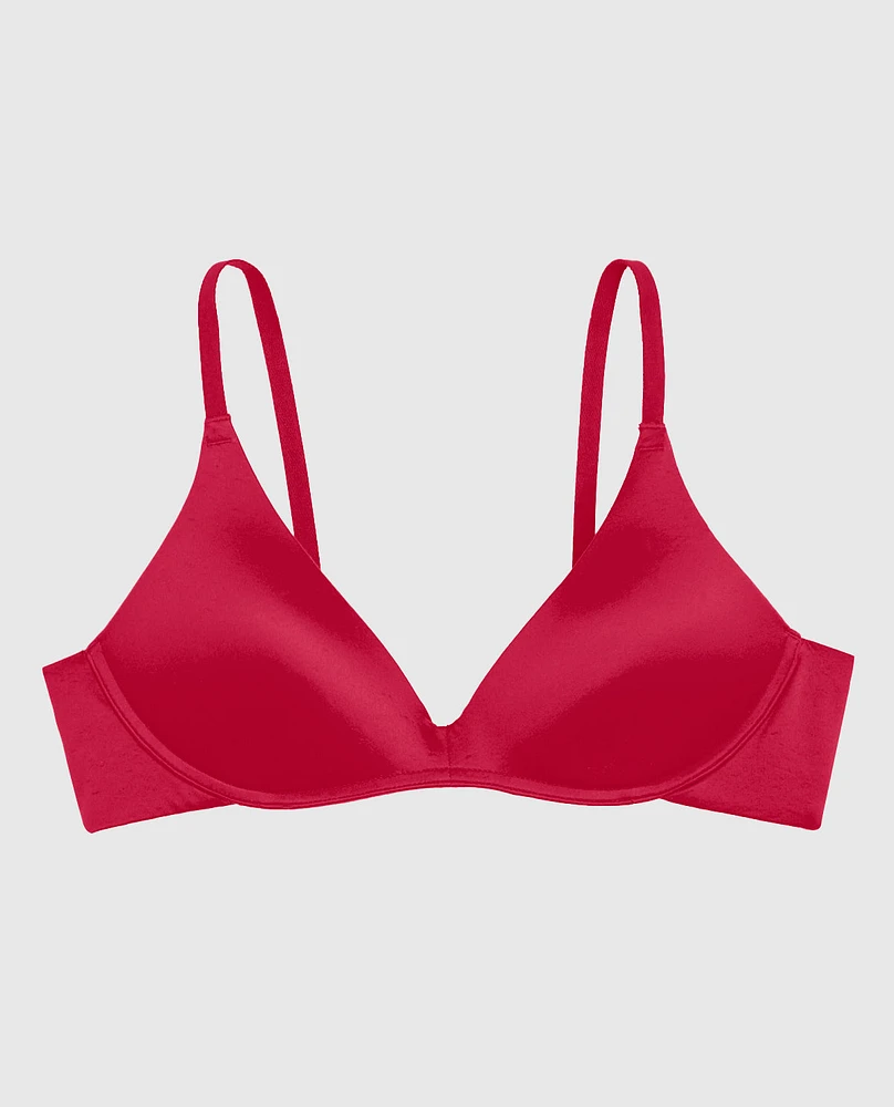 Wireless Light Lift Bra Cosmo Red