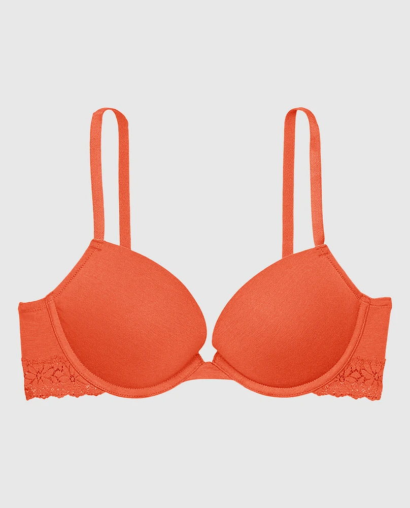 Smooth Cotton Push Up Bra