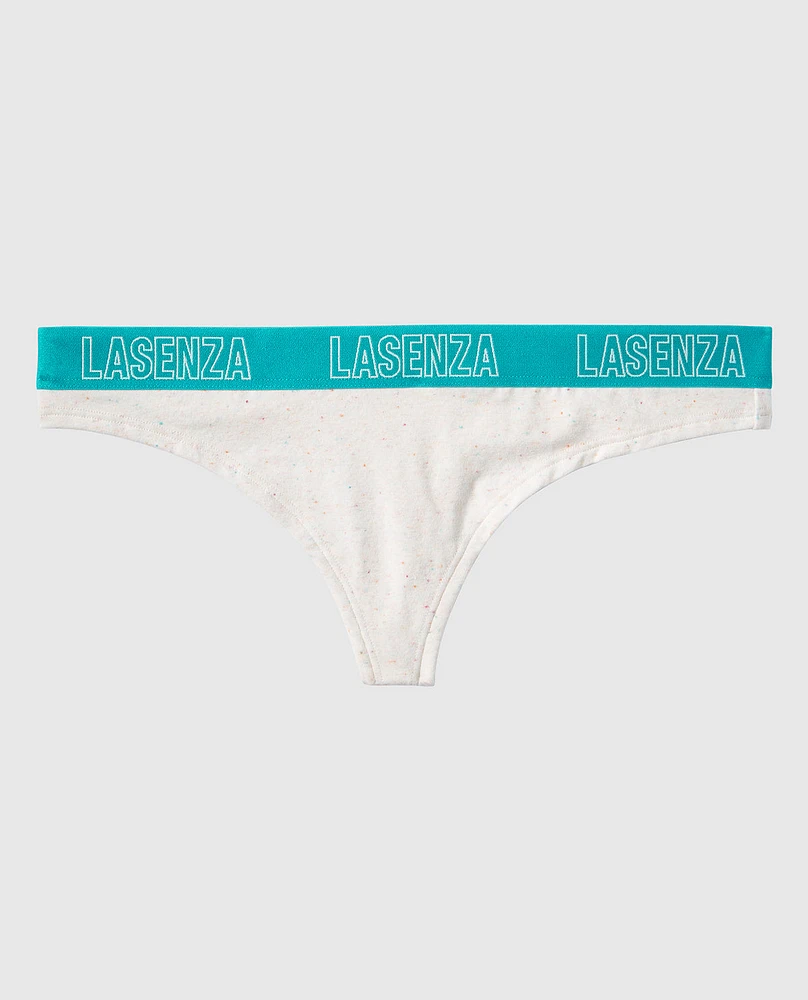 Tanga avec bande à logo