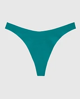 No Show Invisible High Leg Thong Panty