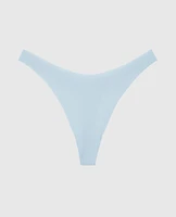 No Show Invisible High Leg Thong Panty