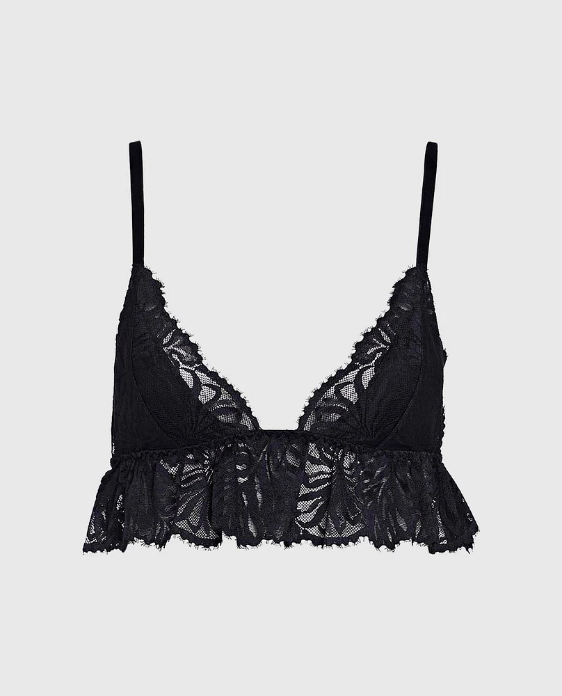 Unlined Lace Bralette